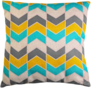 Multicolor Printed Cushion Cover